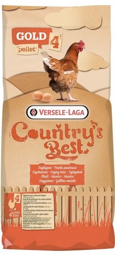 VERSELE LAGA COUNTRY's BEST GOLD 4 RED PRIMA TOJÓ GRANULÁTUM 17%FEHÉRJE 20KG